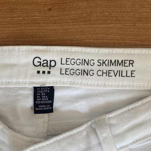 ❣️sold❣️ Gap skinny white jeans - Picture 2 of 4